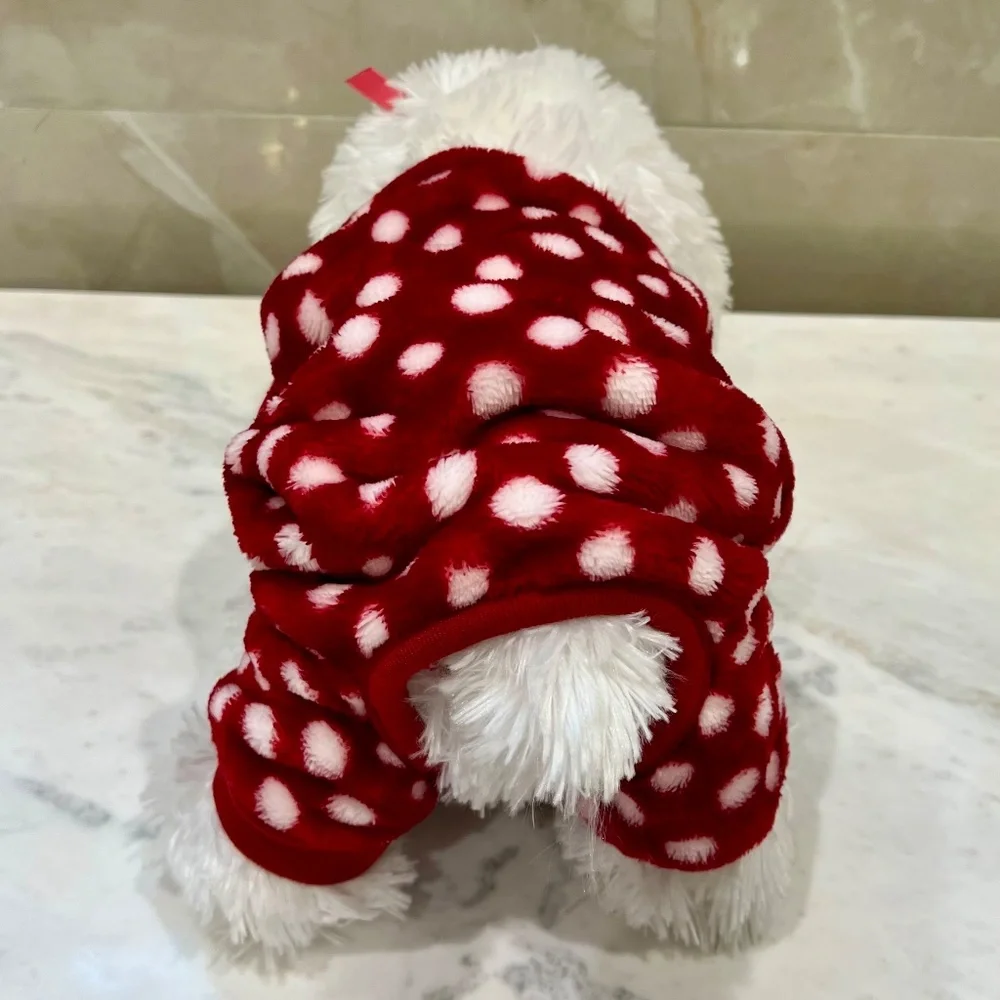 🐶 Luxury Velour Dog Pajamas ~ Size SMALL🐶